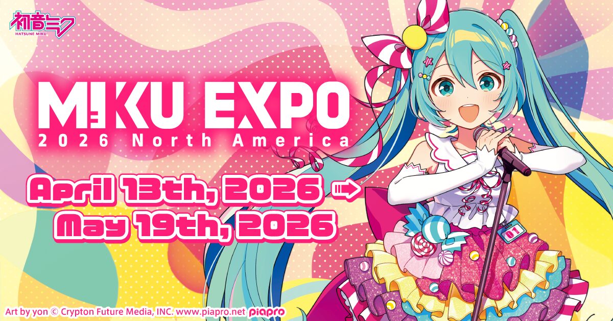 HATSUNE MIKU EXPO 2026 North America』の担当楽曲およびMCのCG制作を